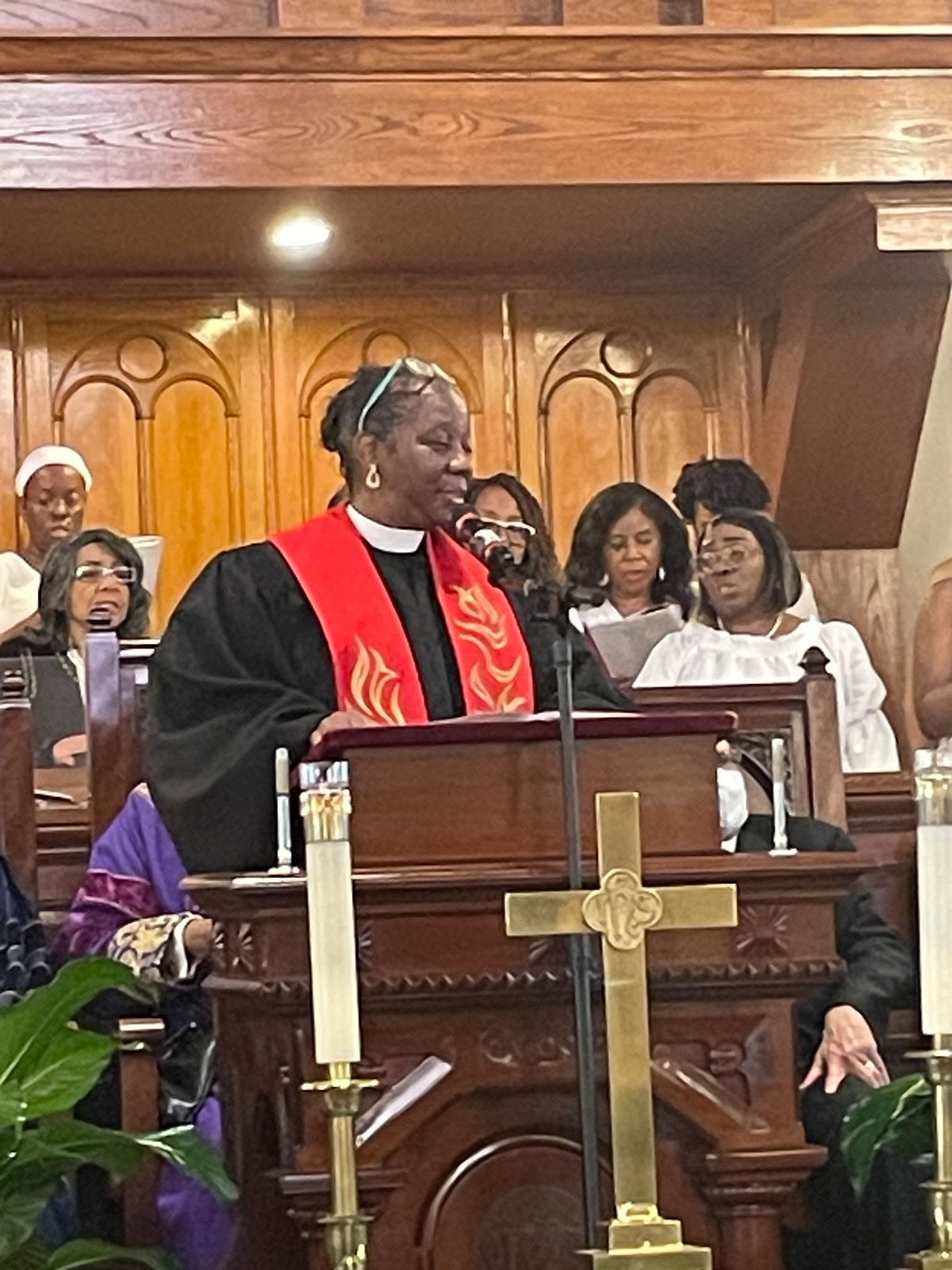Worship in person at 10 AM